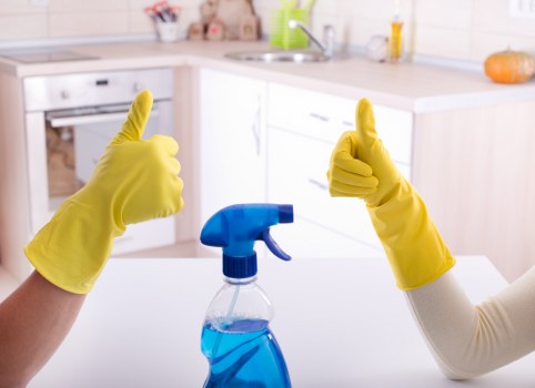Professional domestic cleaning in a Ruislip family home
