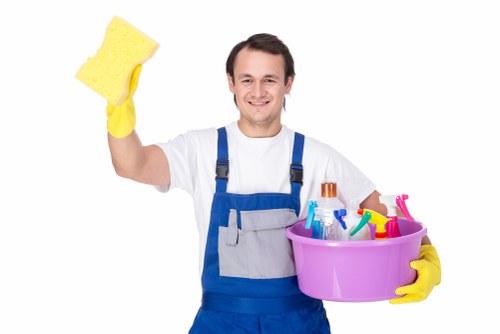 Commercial facade cleaning service for a property in Ruislip