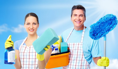 Office cleaning performed by a cleaning company in Ruislip